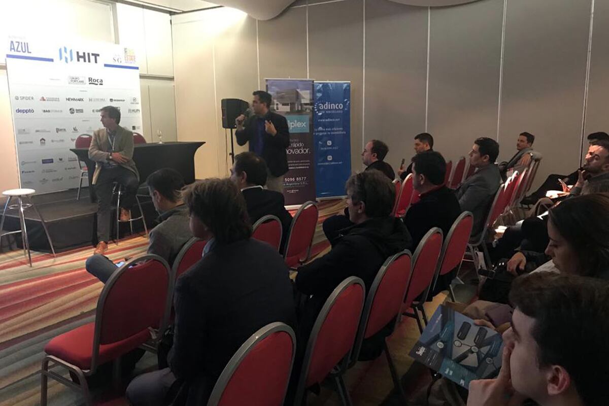 El workshop “Innovación Constructiva” estuvo a cargo de Andrés Brandán, gerente de unidad de negocio Steelplex Construcción. Foto: Grupo Edisur