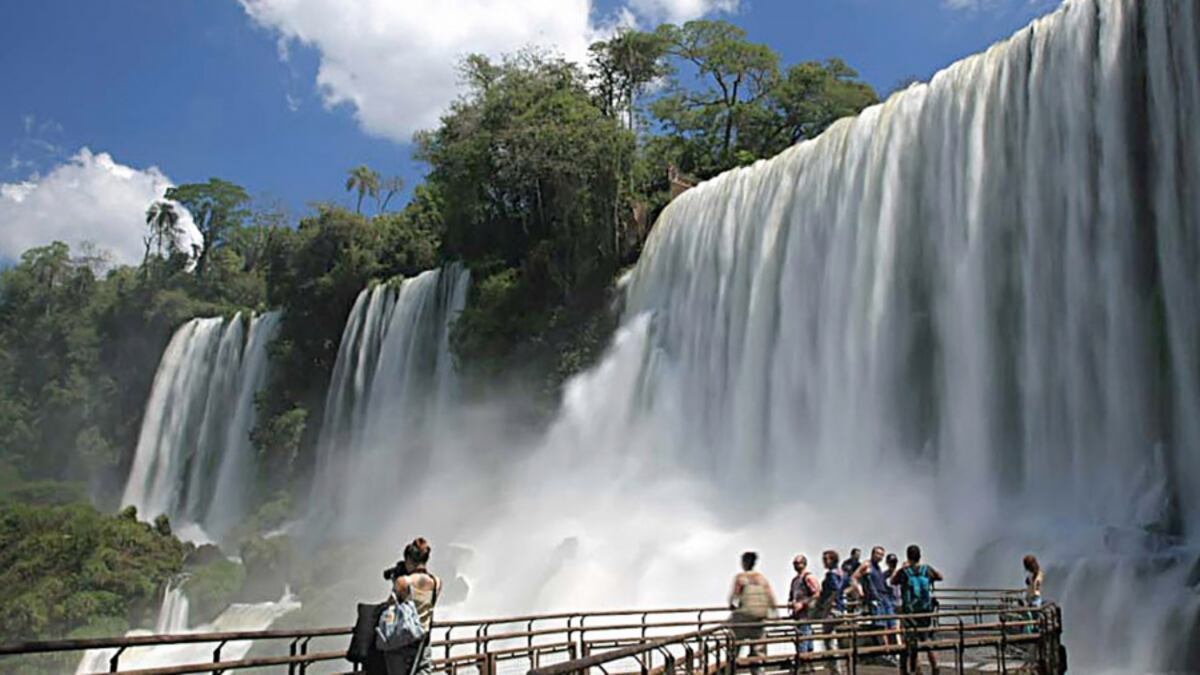 Cataratas del Iguazú en Misiones.