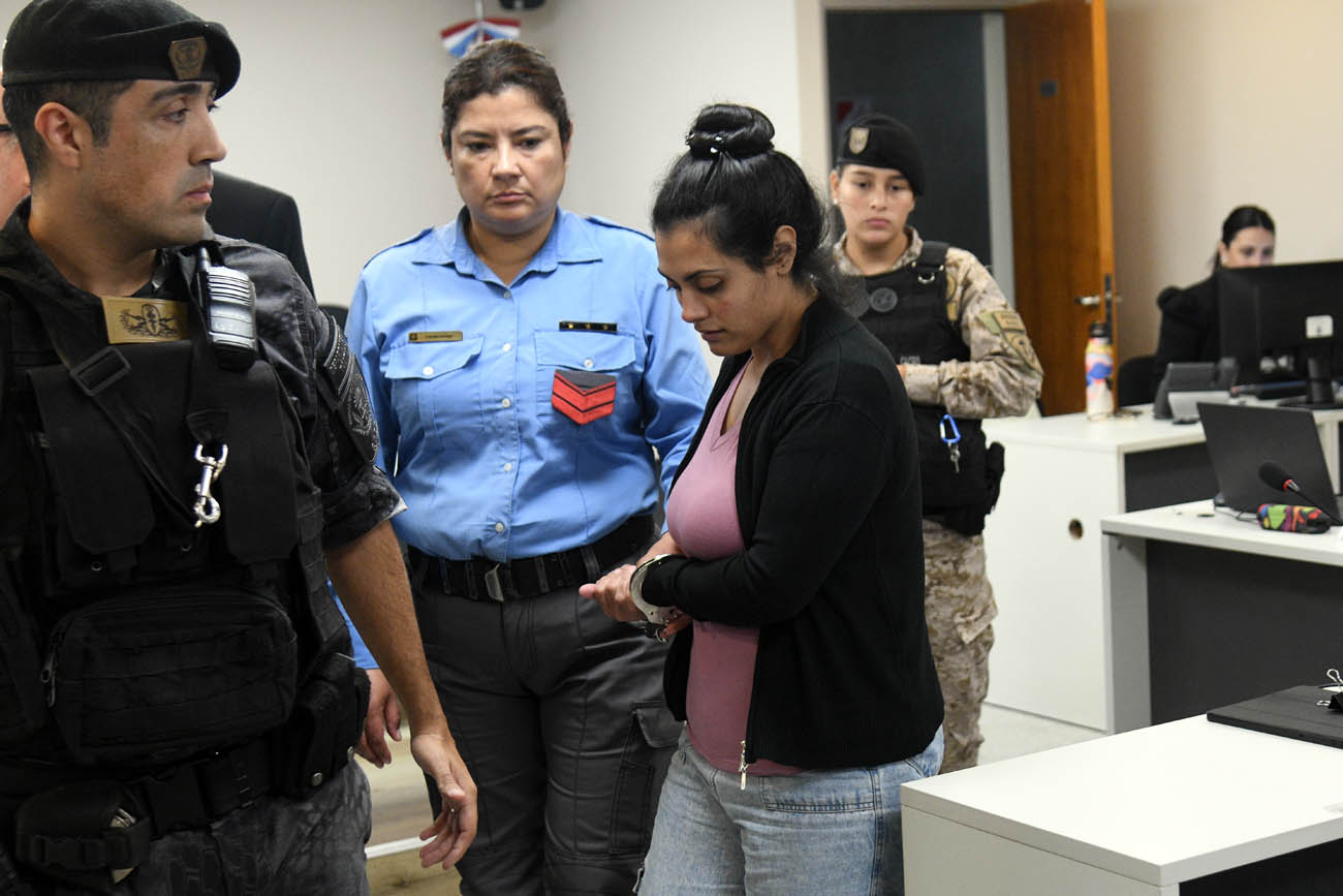 Brenda Agüero, la acusada por las muertes de bebés en el Neonatal. (Ramiro Pereyra/La Voz)