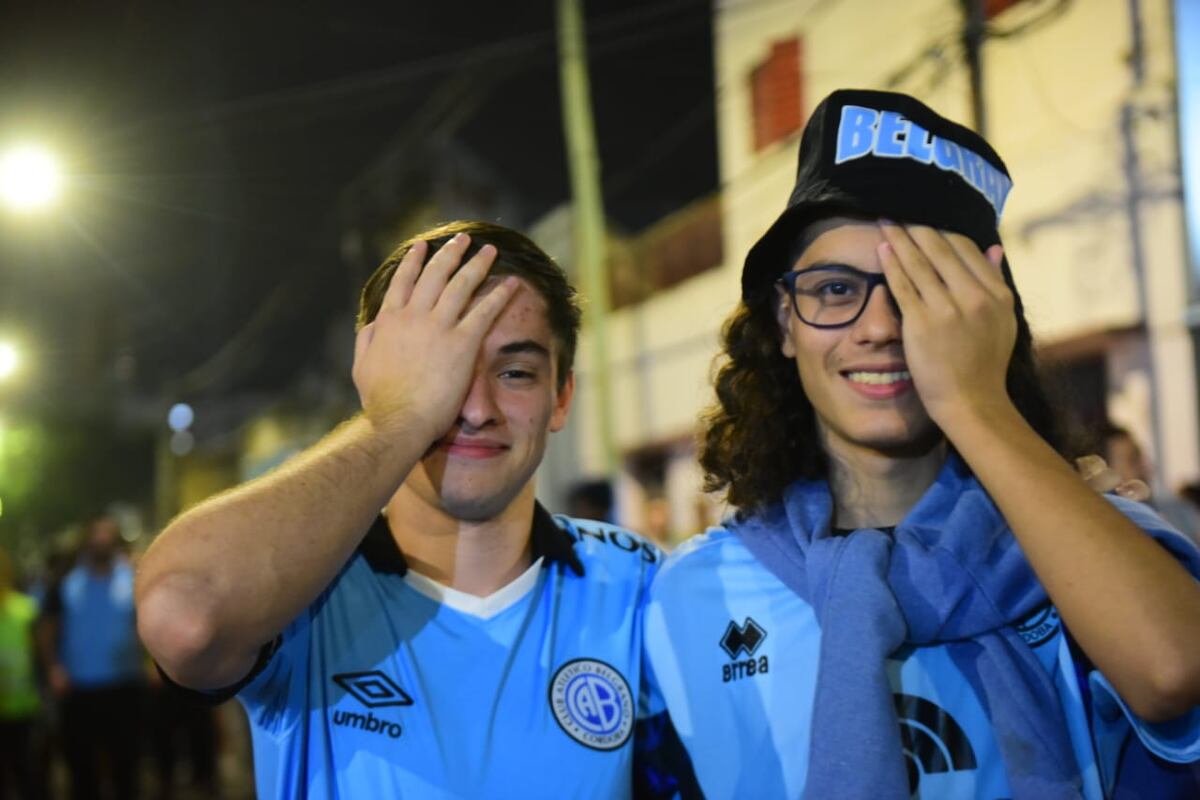 Cara 'e cancha de Belgrano en la previa del partido con Barracas Central. (Javier Ferreyra / La Voz)