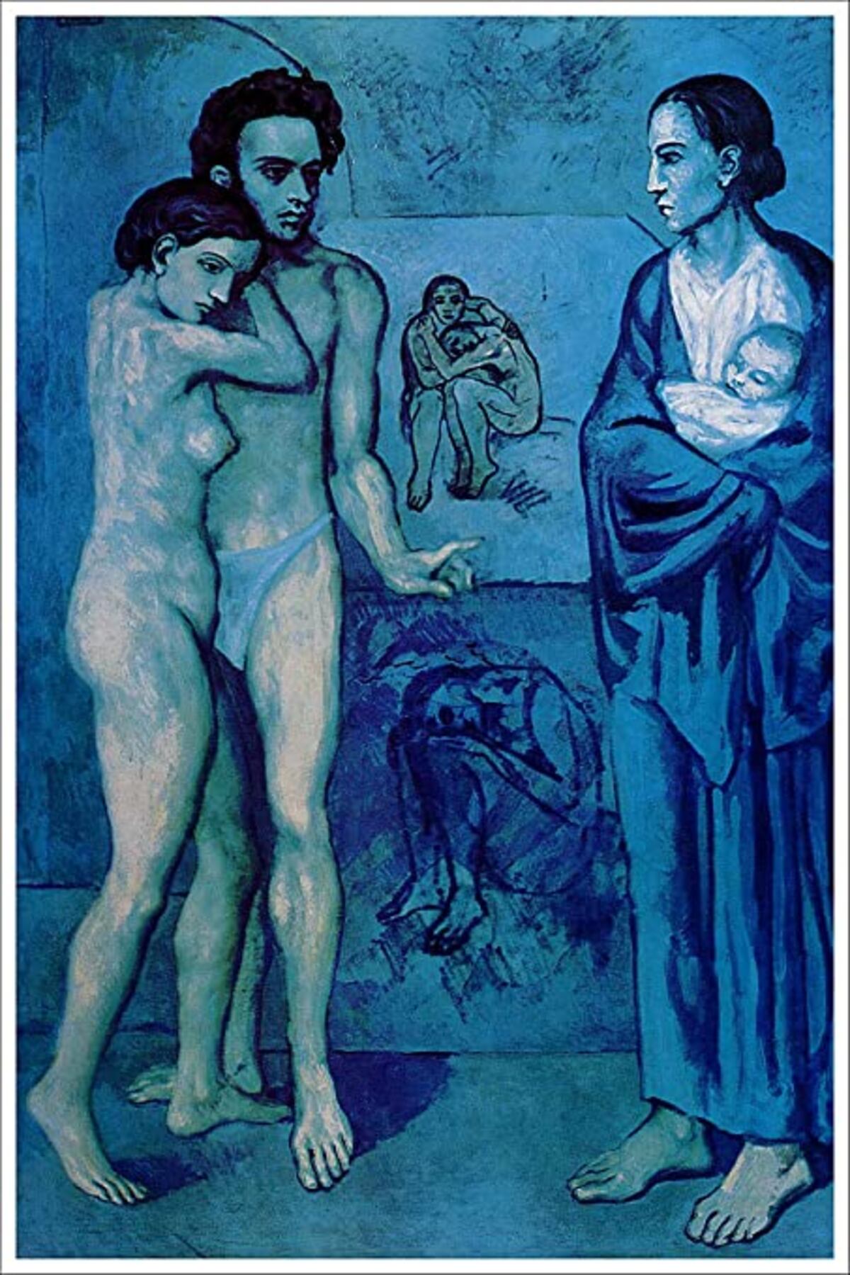 En "La vie", Picasso recrea una miniatura de la pintura, por lo que se considera que era importante para él.