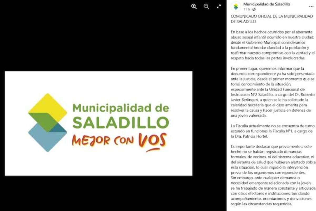 A través de las redes sociales oficiales del municipio, desmintieron que existieron denuncias previas por violencia y abuso.