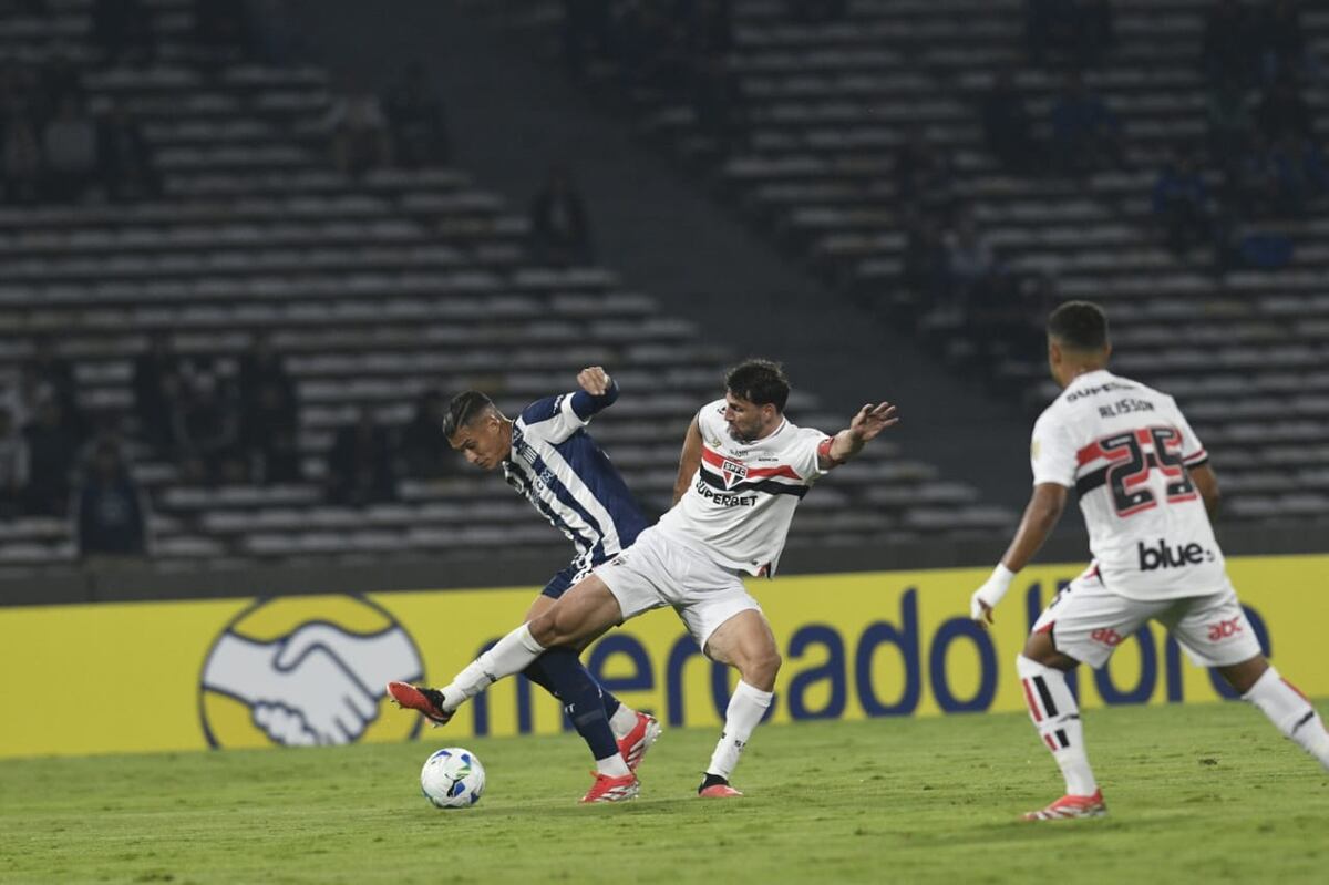 Talleres y su debut en Copa Libertadores. (Facundo Luque / La Voz).