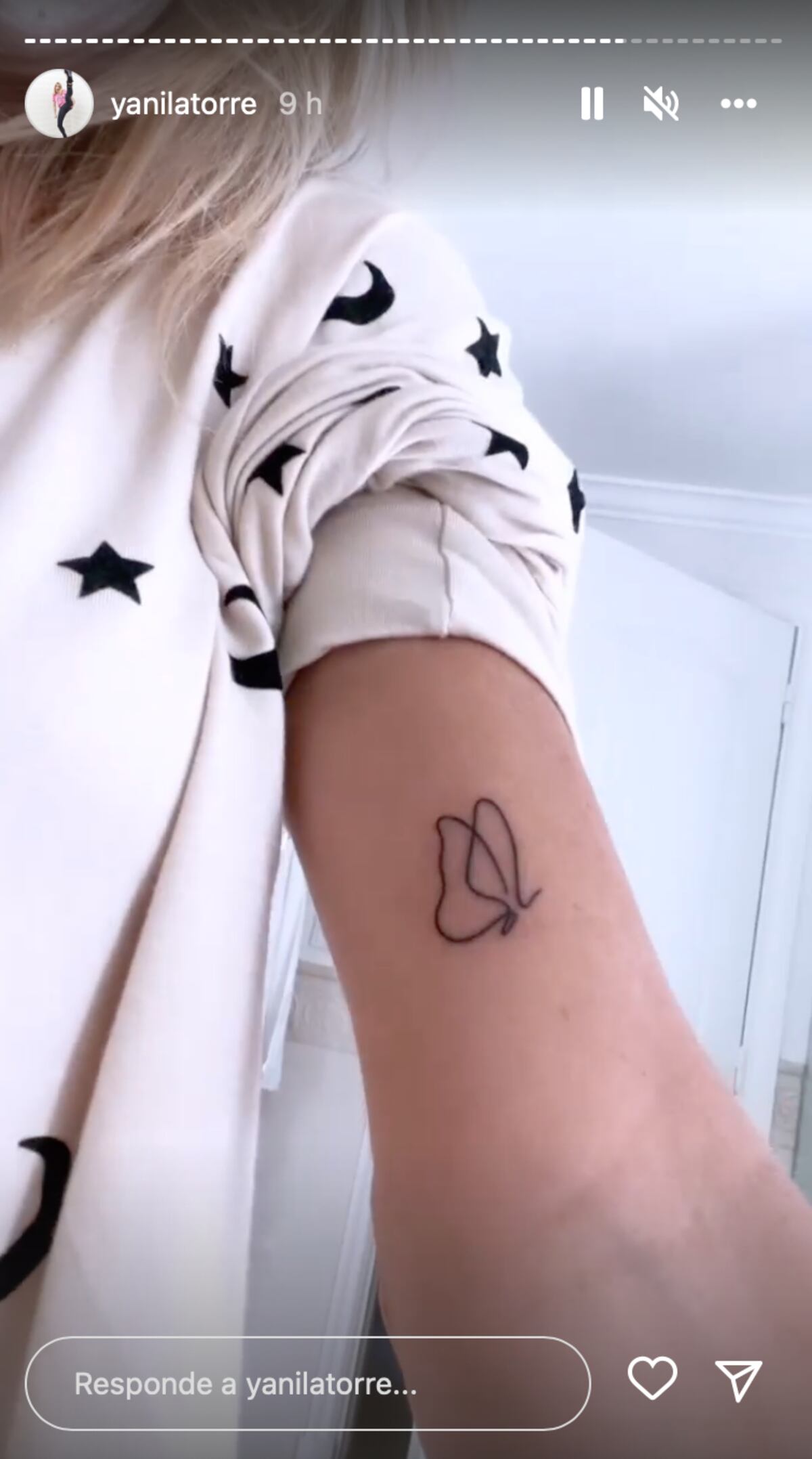 El tatuaje que se realizó Yanina Latorre.