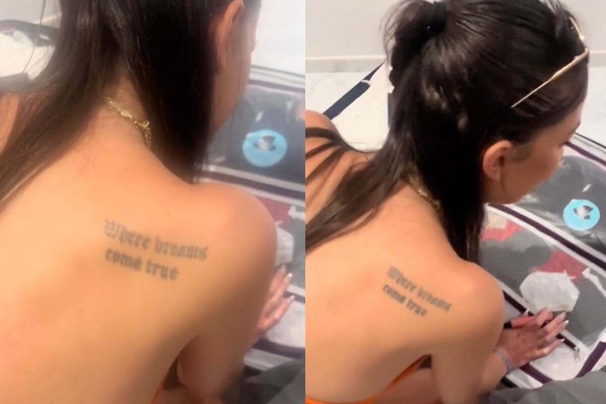Encontró un error en su tatuaje, 10 años después de habérselo hecho