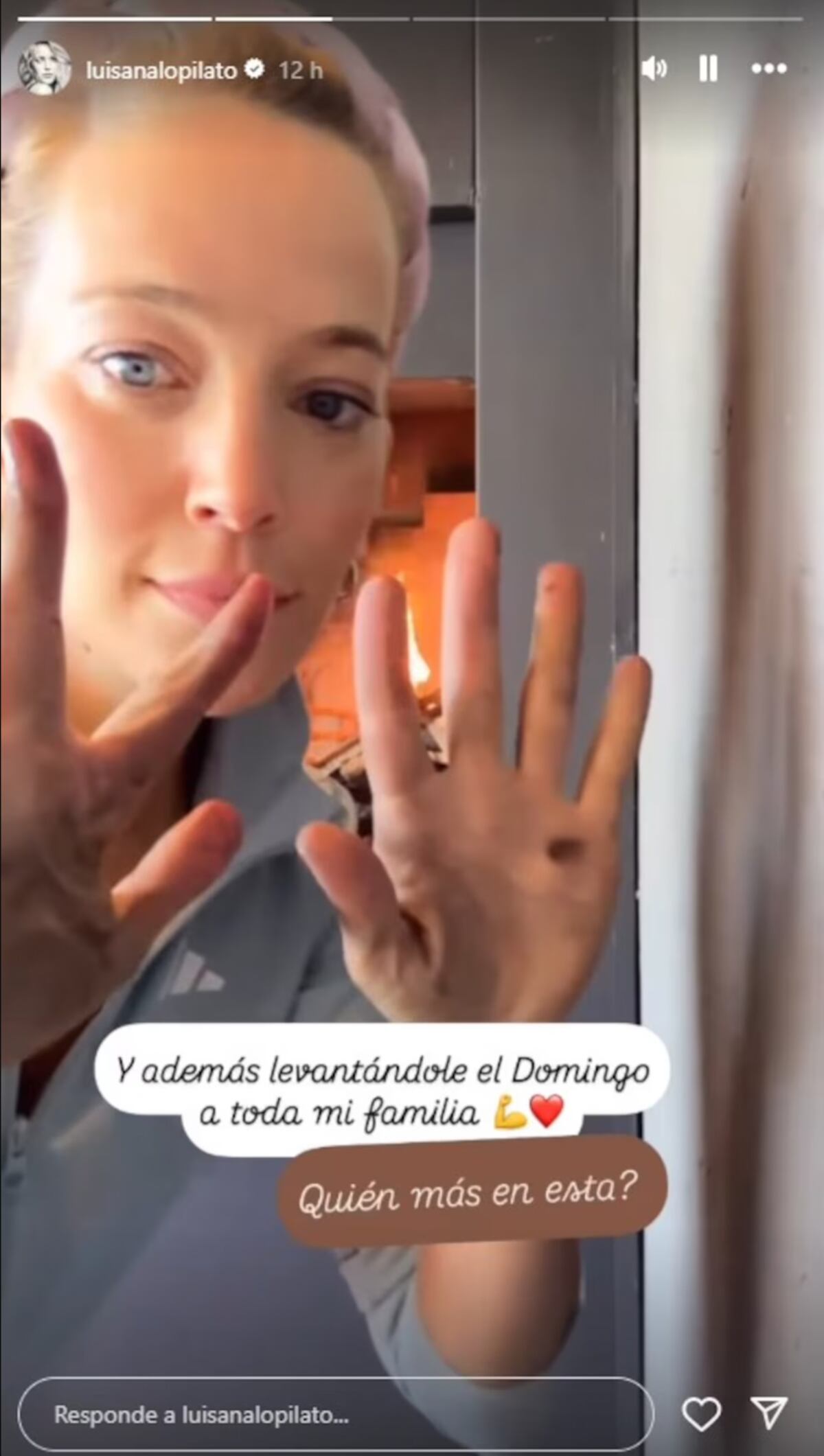 Luisana Lopilato reveló su talento oculto como asadora. (Foto: Captura de pantalla)