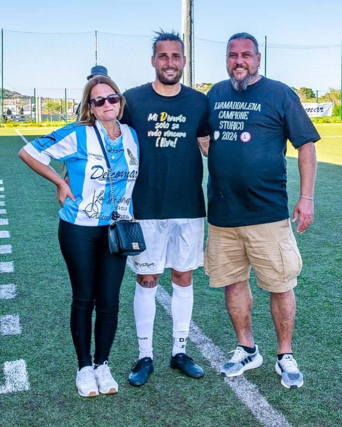 El defensor cordobés Diego Dipietro, establecido en el fútbol de ascenso italiano. (Gentileza).