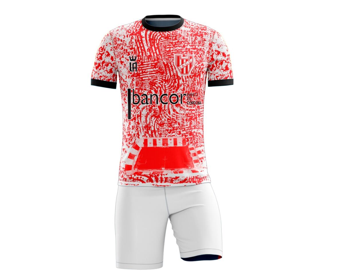 Los distintos modelos que los hinchas de Instituto han enviado para participar del concurso y mostraron en redes sociales. (Twitter).