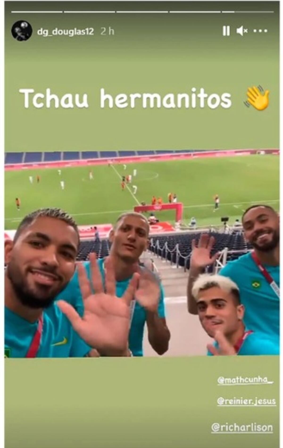 El mensaje de Douglas Luiz