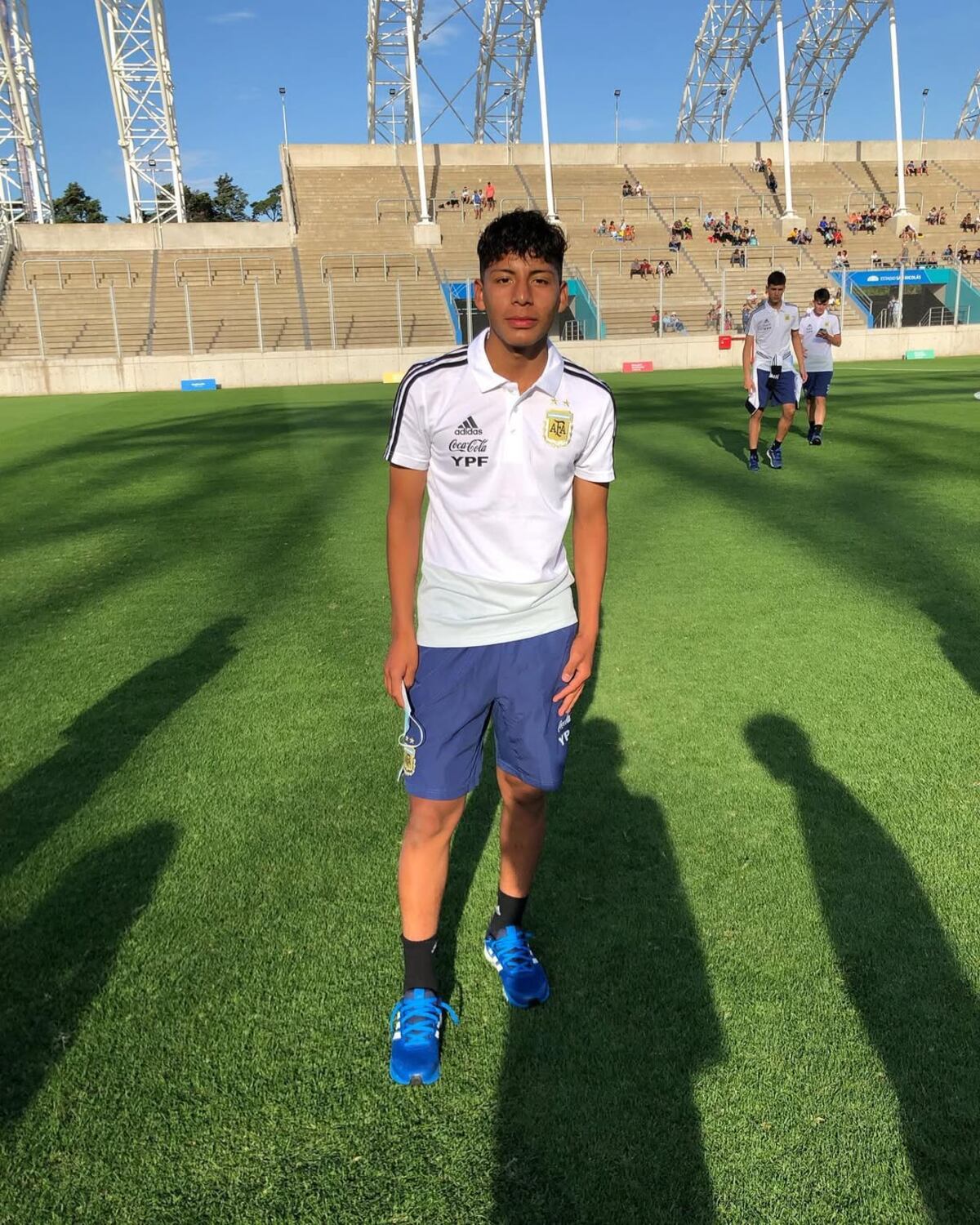 Hugo Rojas, volante central de Instituto de 19 años, oriundo de Jujuy. Pasó por River y selecciones nacionales juveniles. (Instagram Hugo Rojas).