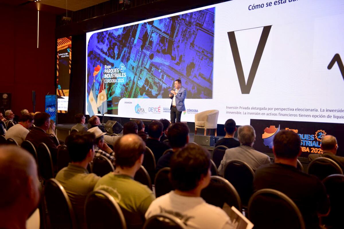La Expo Parques Industriales 2025, uno de los eventos característicos de Córdoba con presencia de operadores de todo el país, organizado por Apia con la invitación de La Voz. (José Gabriel Hernández/Archivo)