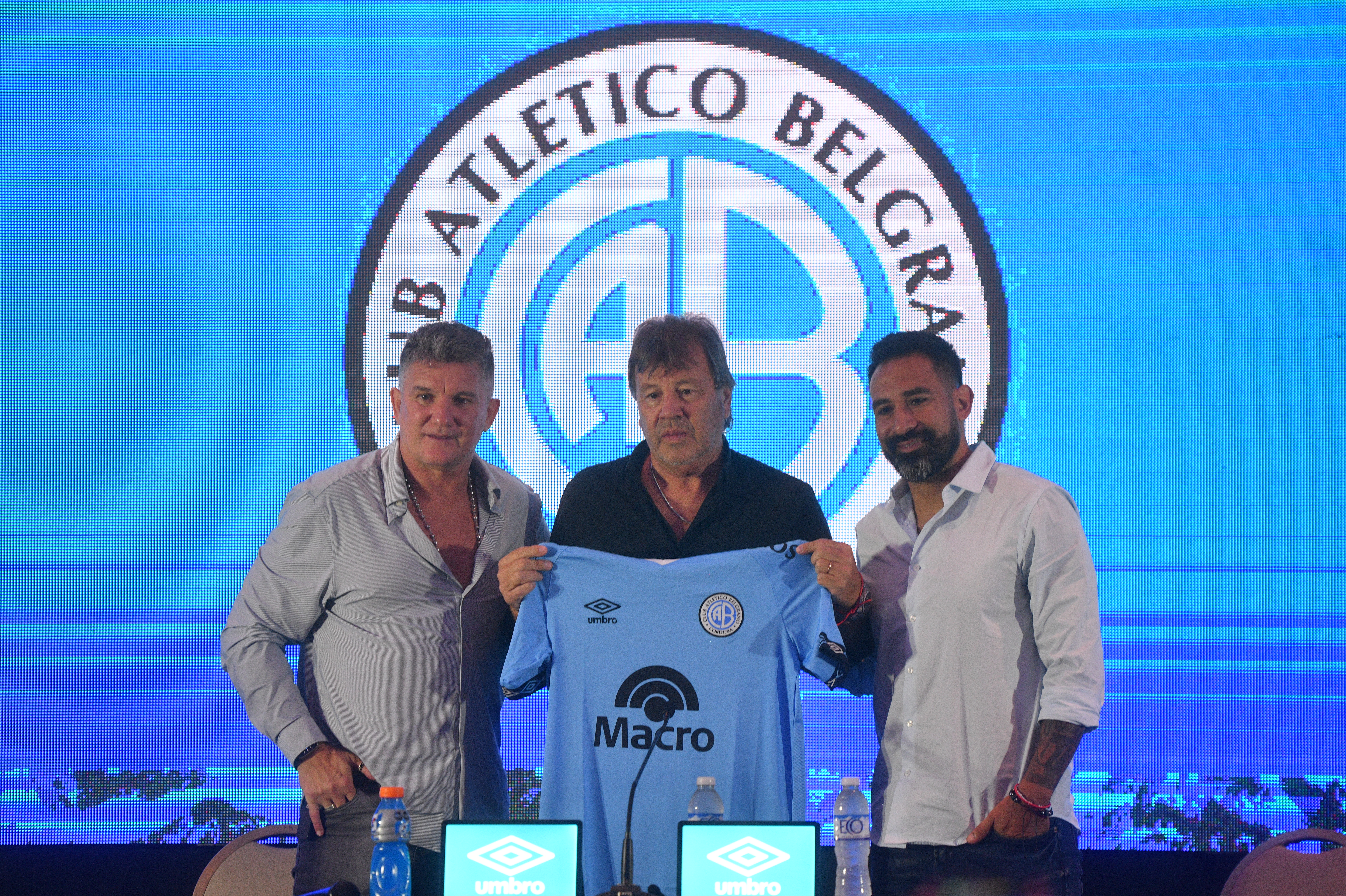 Artime, Zielinski y Rojas, claves en el armado del plantel celeste. (Pedro Castillo / La Voz)