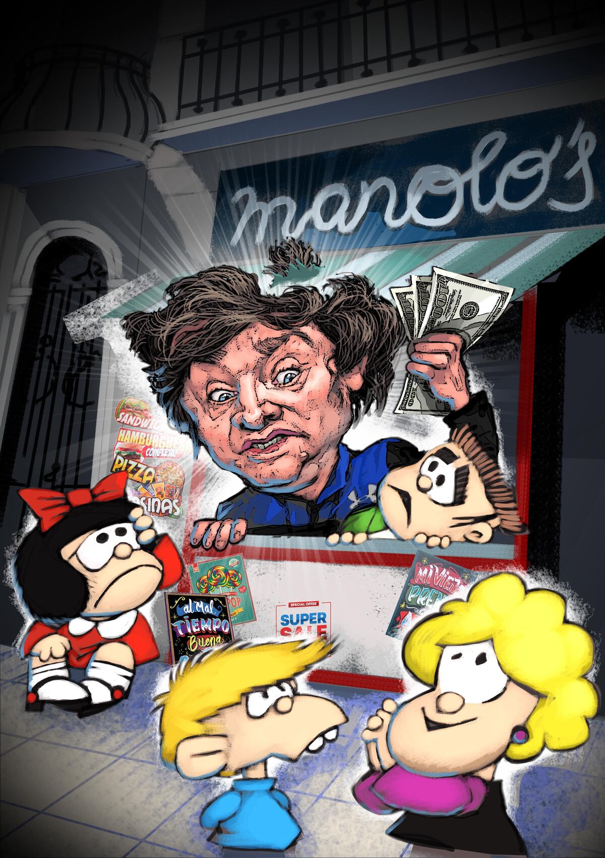 Ilustración Eric Zampieri.