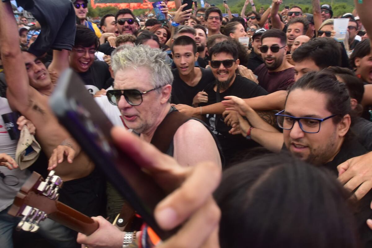 Presentación de Juanse en Cosquín Rock 2026. (Javier Ferreyra / La Voz)