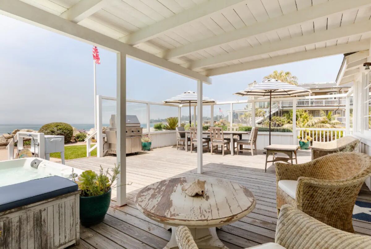 Casa de Ashton Kutcher y Mila Kunis. (Airbnb)