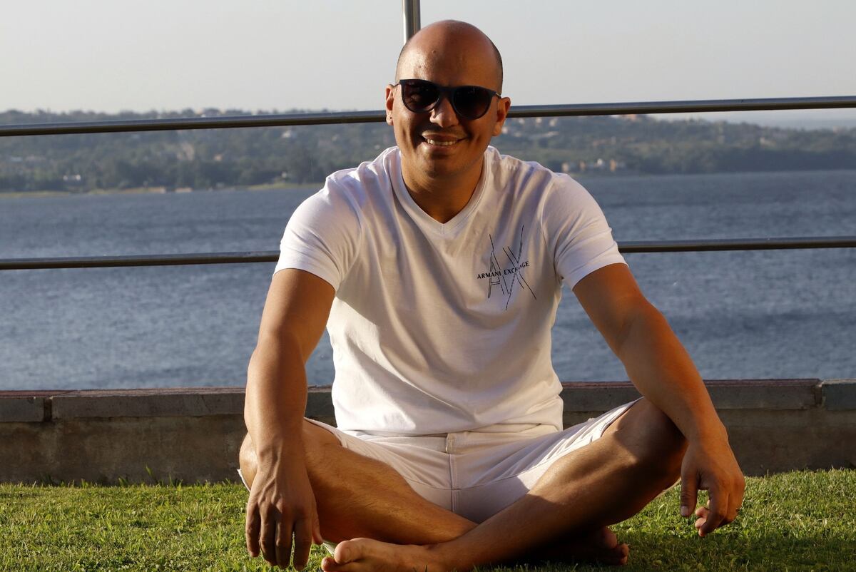 Ángel Carabajal presenta en Carlos Paz "América Show" (Foto La Voz)