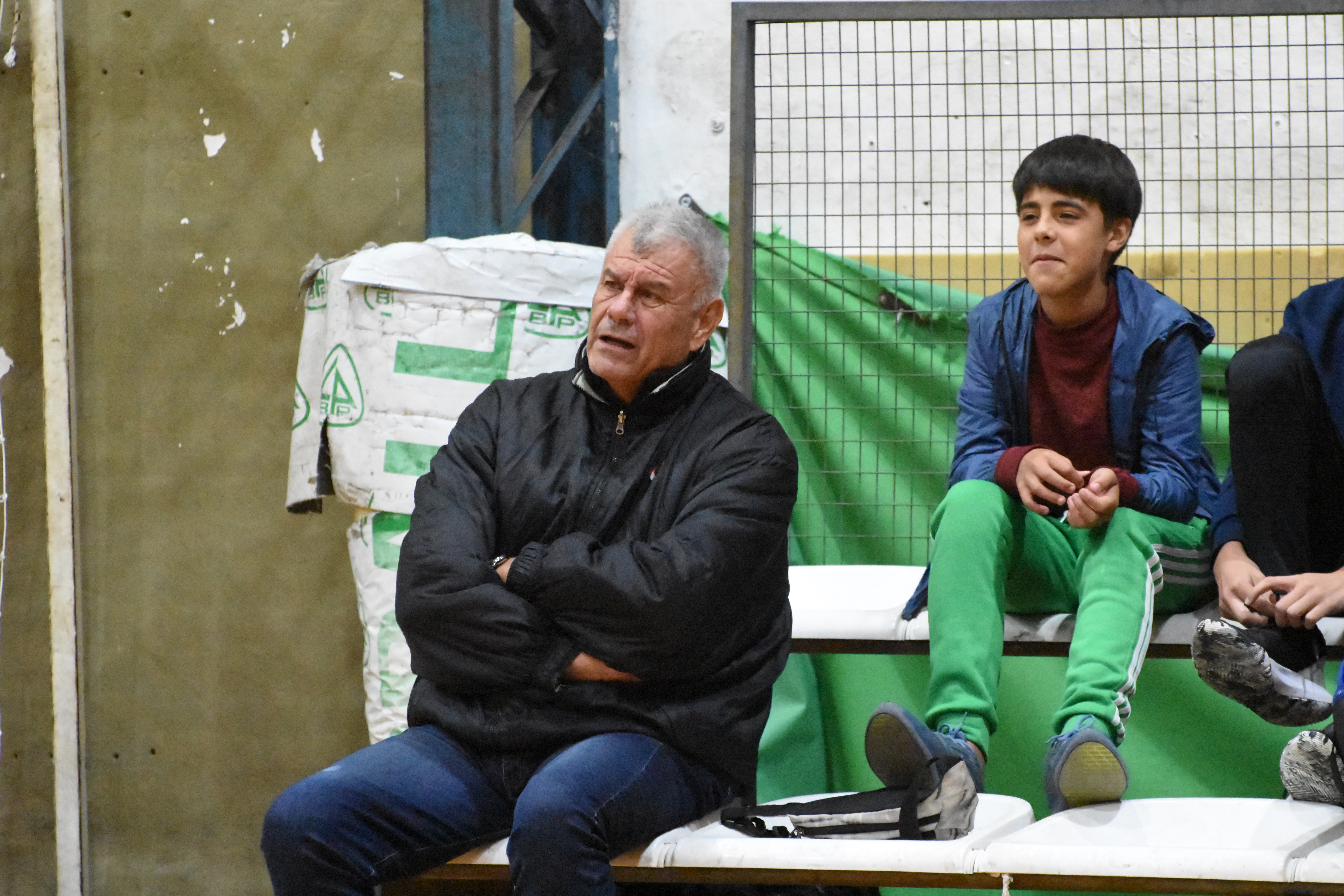Medardo Ligorria, colaborador en el cuerpo técnico de Barrio Parque en la Liga Argentina. (Prensa Barrio Parque)