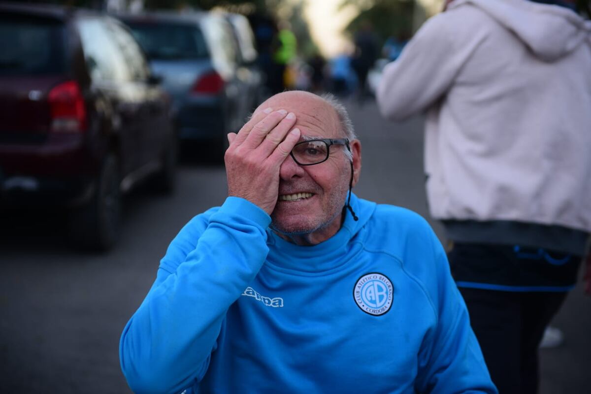 Cara 'e Cancha de Belgrano en la previa del partido con San Martín de San Juan en el Gigante de Alberdi. (José Gabriel Hernández / La Voz)