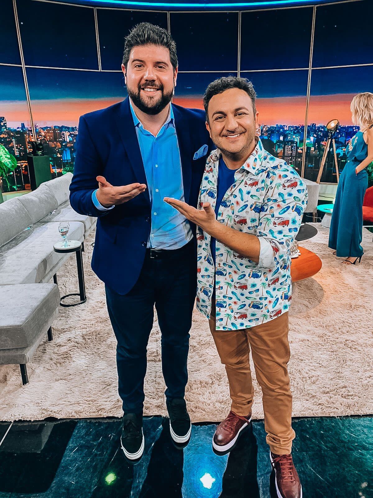 Diego Topa junto a Juan Etchegoyen