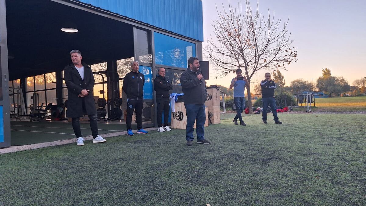 Capitanía, la actividad que organiza Belgrano todos los años para las divisiones inferiores del club. (La Voz)