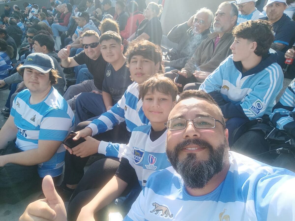 Cara 'e Cancha de Los Pumas vs. All Blacks en el Kempes. (José Gabriel Hernández y Nicolás Bravo y gentileza)