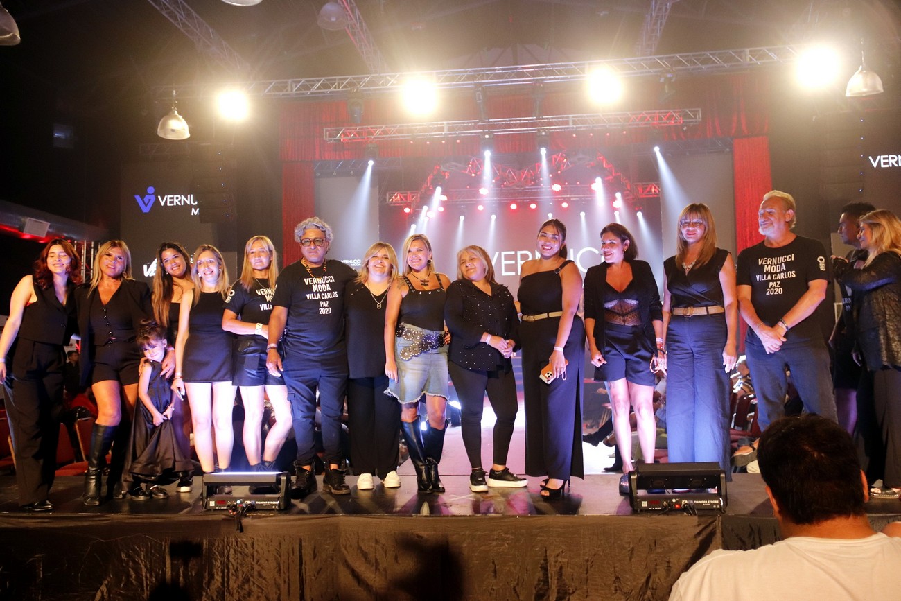 Desfile de Vernucci Moda en Espacio Mónaco en Carlos Paz.  (La Voz)