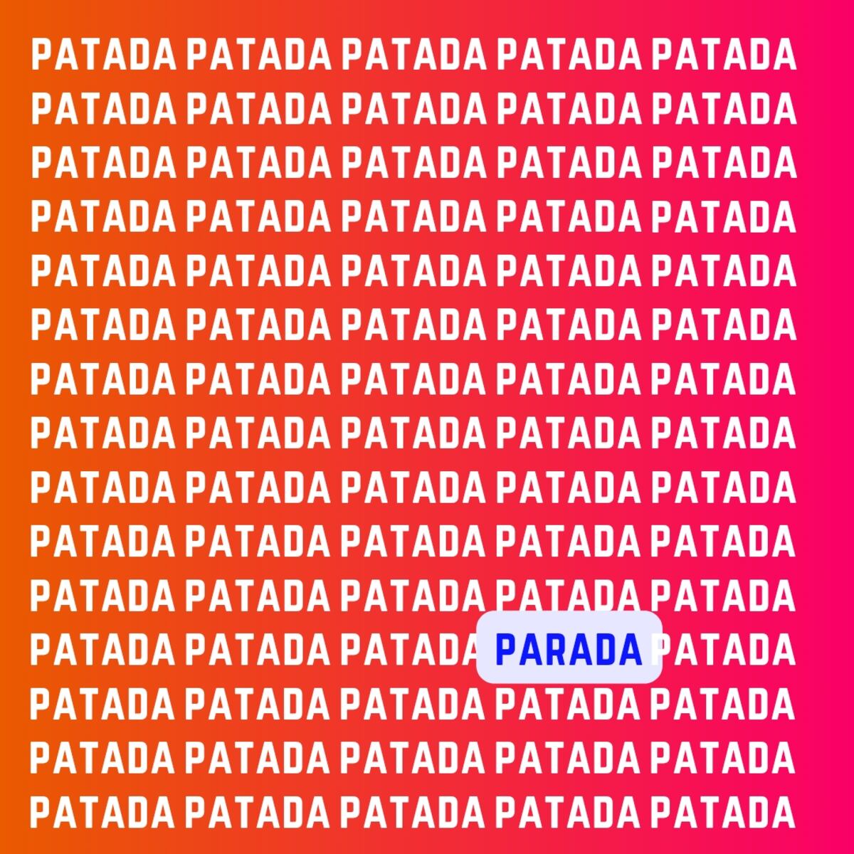 La solución del acertijo visual.