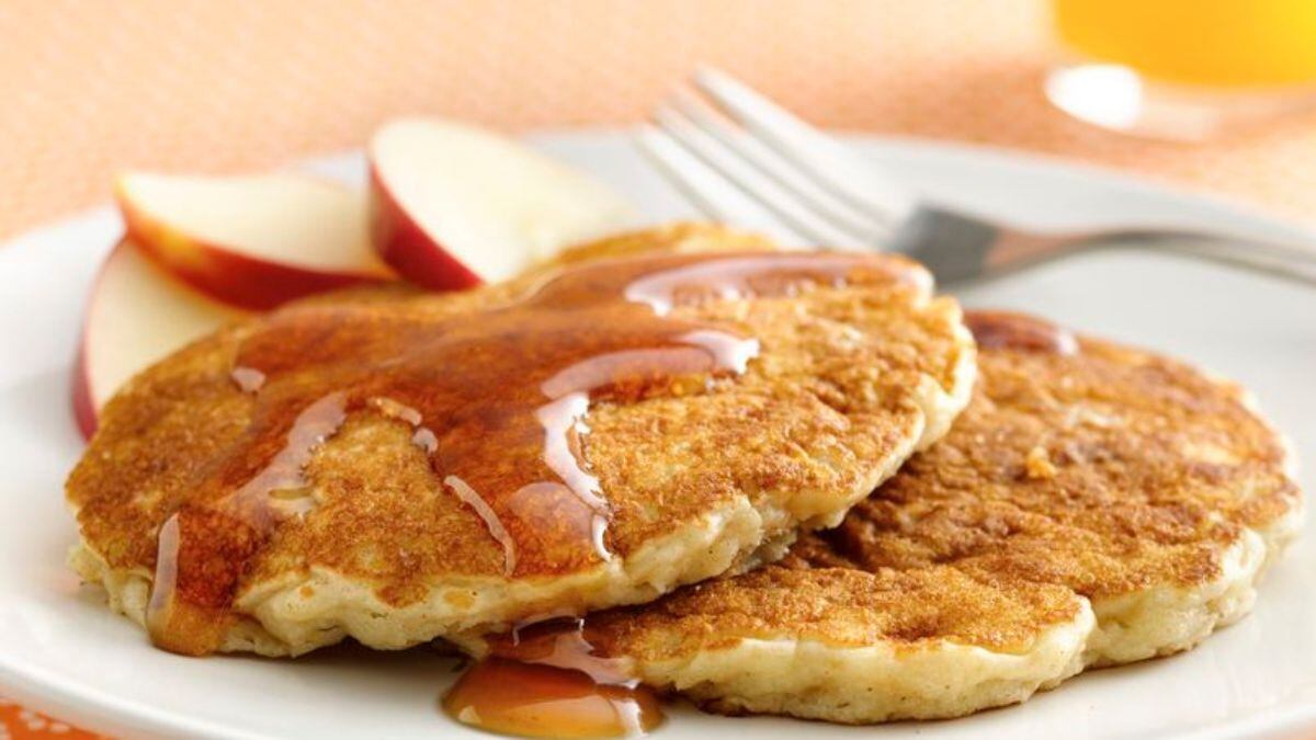Cómo preparar pancakes de manzana en sólo minutos 