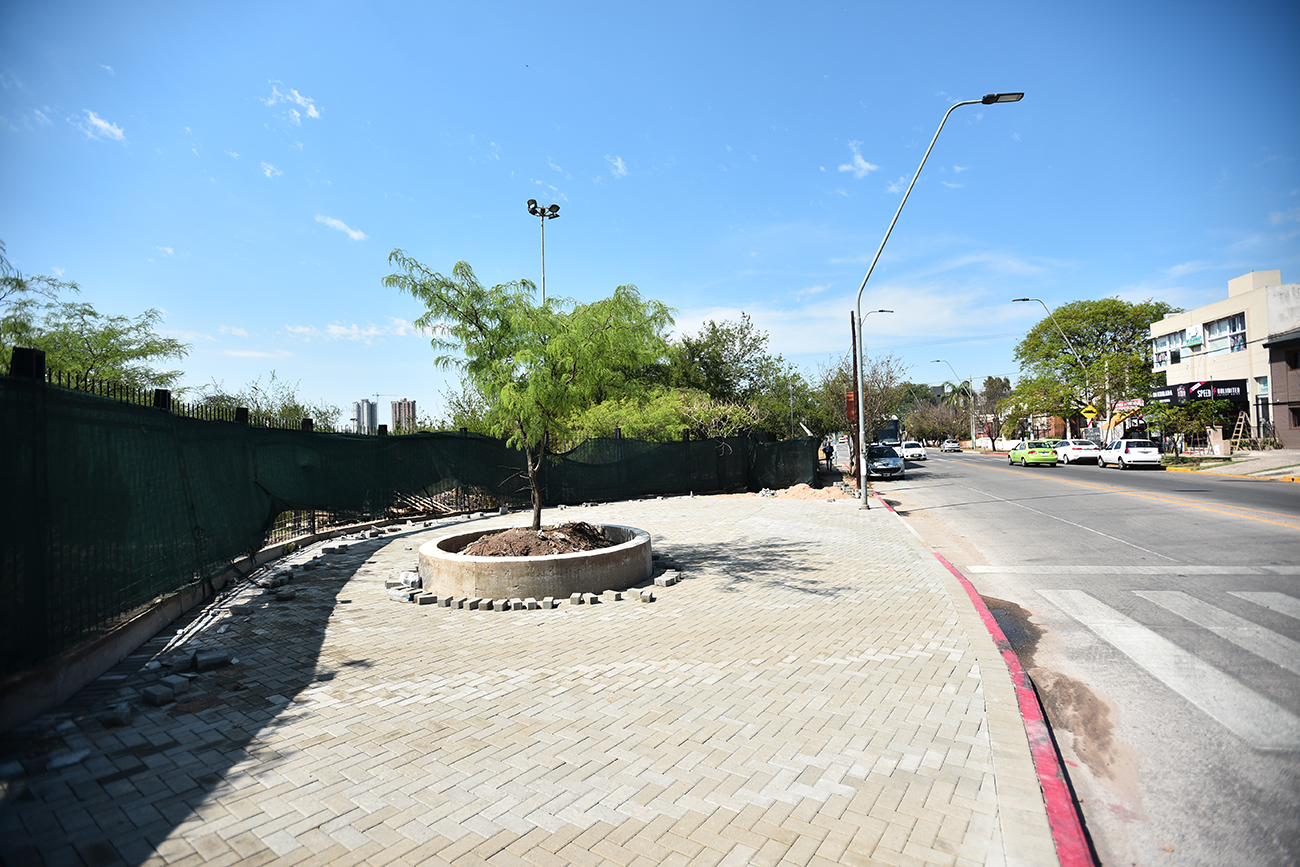 Límite del Jardín Botánico, sobre calle Río Bamba (Pedro Castillo / La Voz)