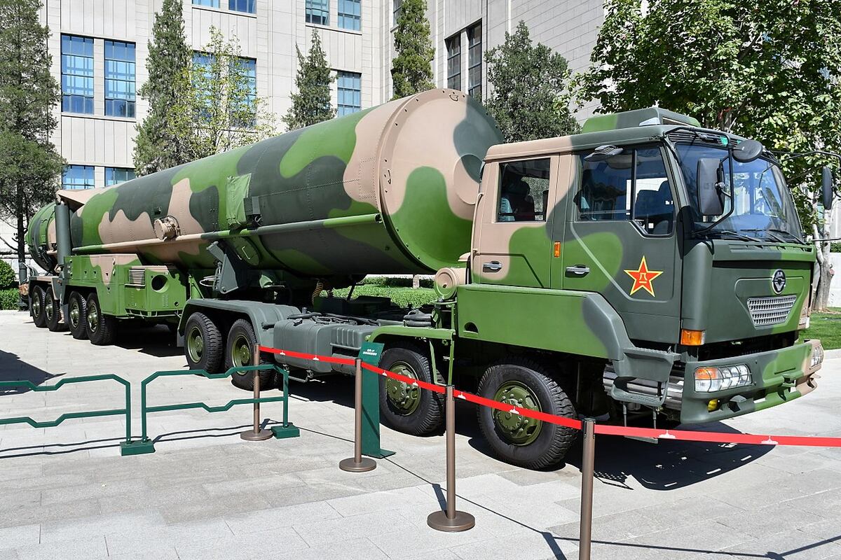El misil DF-31 de China. (Wikipedia)