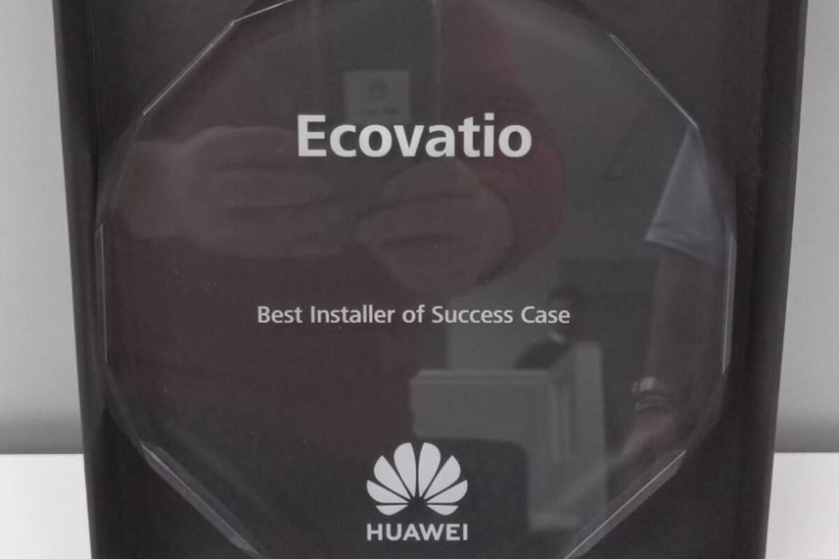 Distinción de Huawei a Ecovatio.