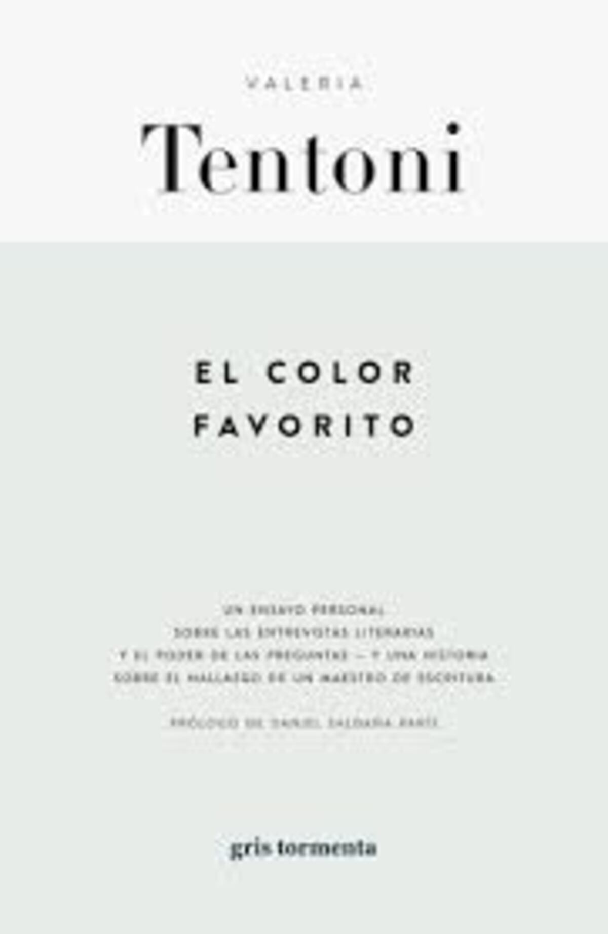 El color favorito, de Valeria Tentoni