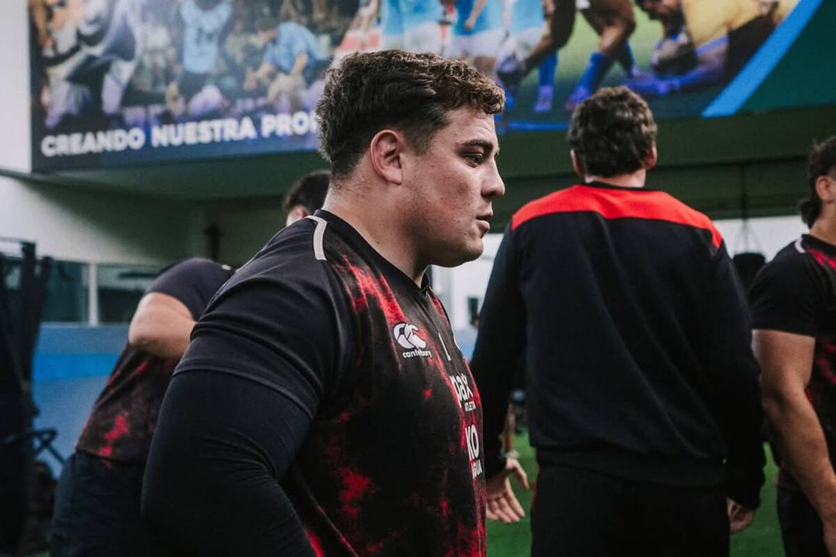 Dogos XV durante el Captain's Run (Prensa Dogos XV)