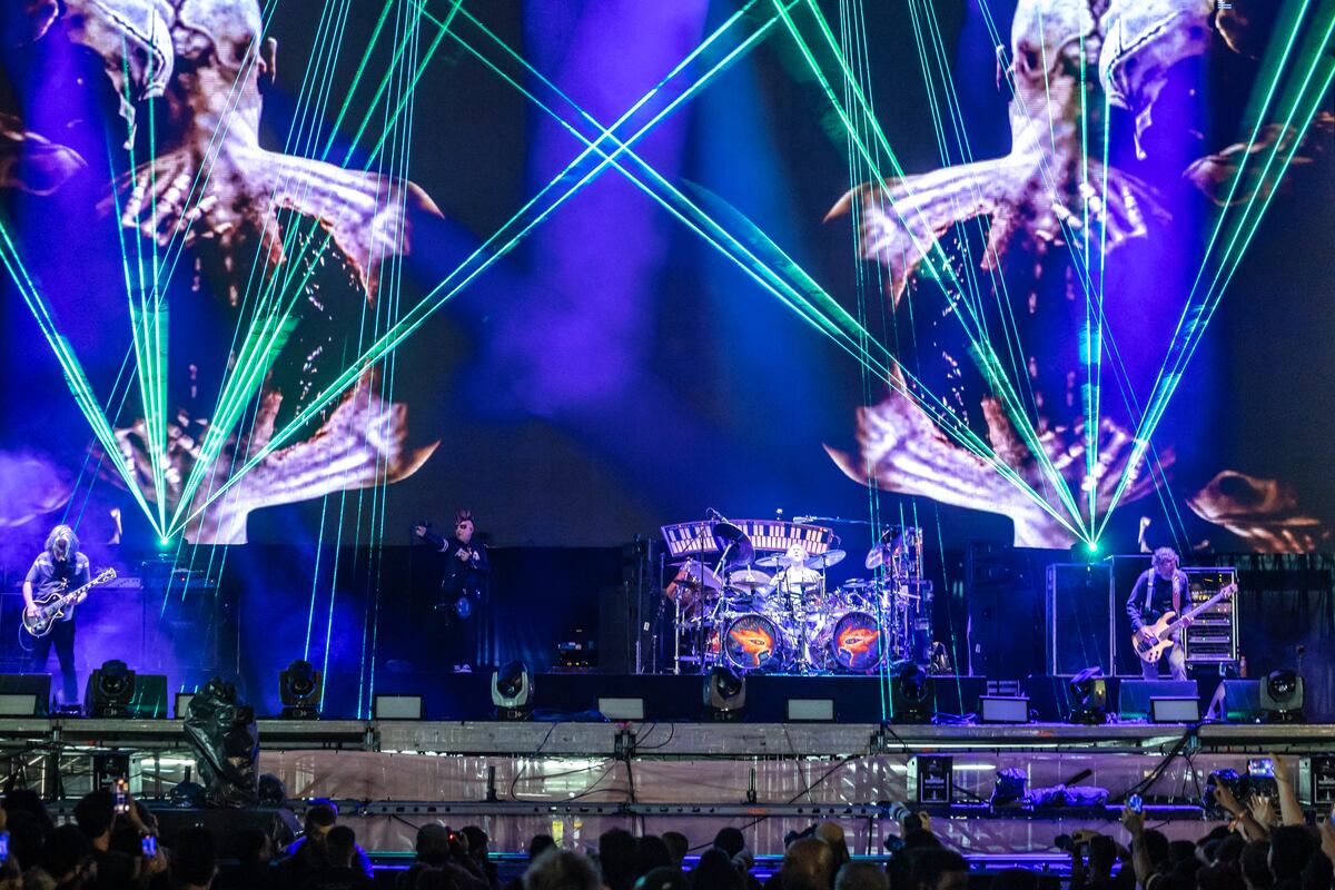 Tool, alucinógeno en el Lollapalooza Argentina 2025. (Gentileza DF Entertainment - Aliveco)