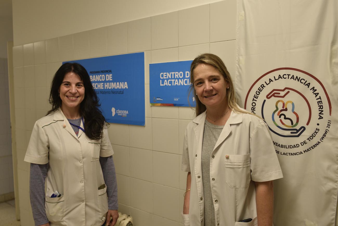 Gabriela Sosa Hospital Materno Neonatal donde funciona el único banco de leche materna de la provincia. ( Ramiro Pereyra / La Voz)