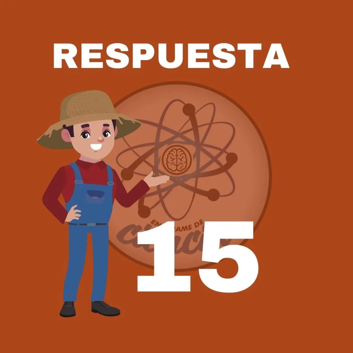 La solución del acertijo.