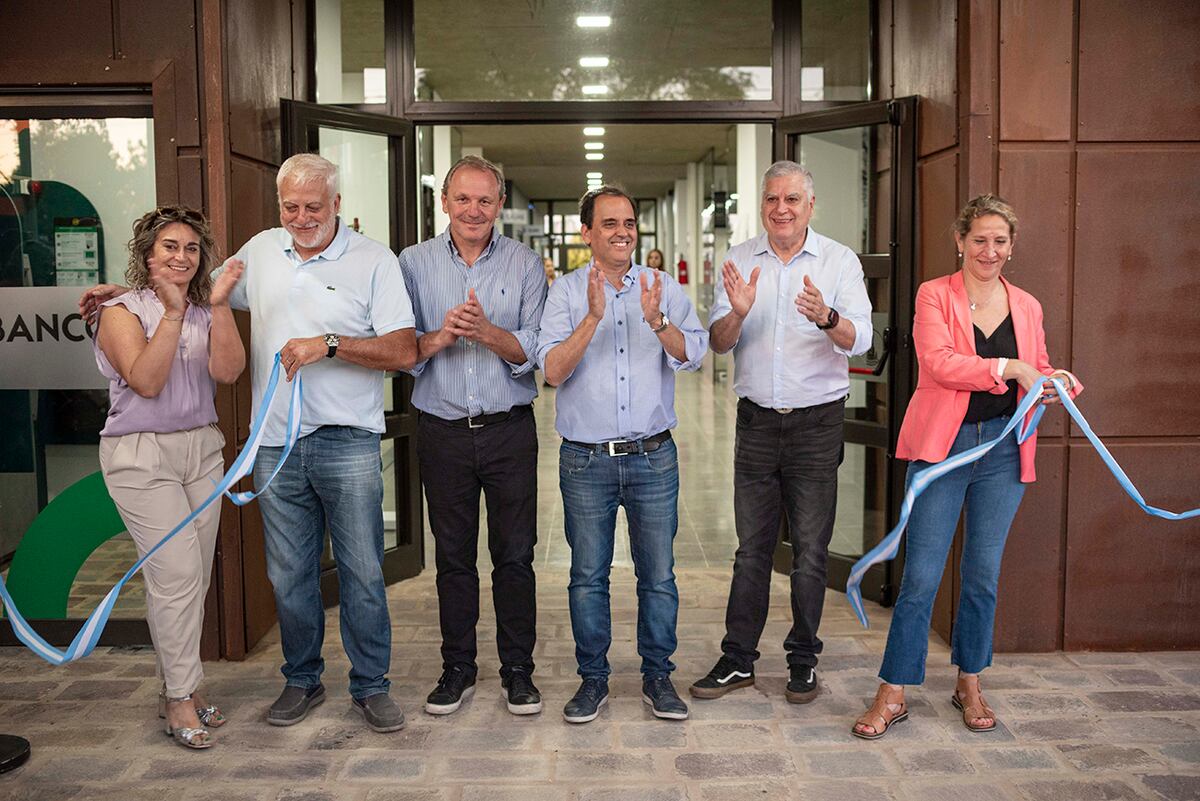 Llamosas destacó la emoción que vivieron junto a las instituciones del barrio Alberdi. (Foto: Municipalidad de Río Cuarto)