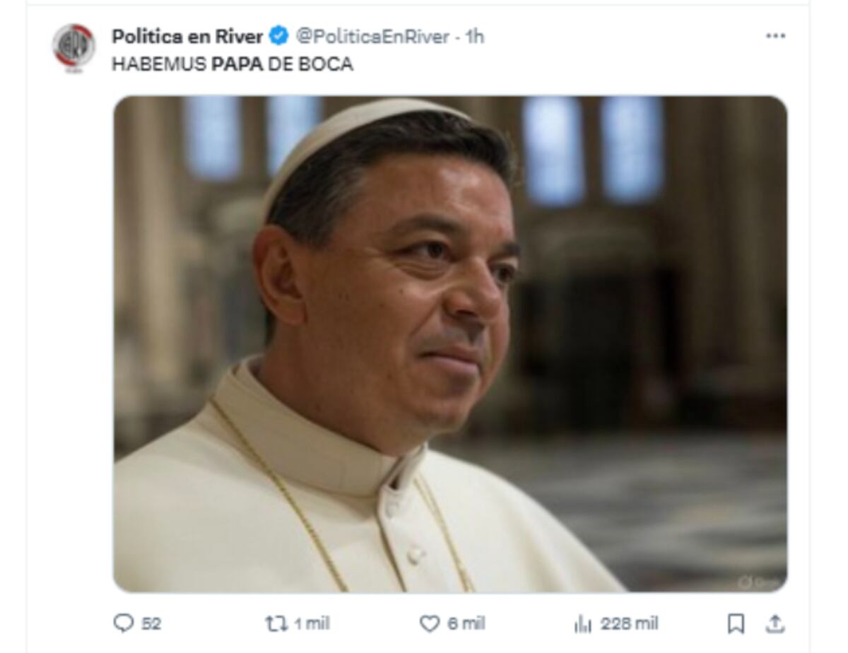 Los mejores memes del Papa. (Captura)