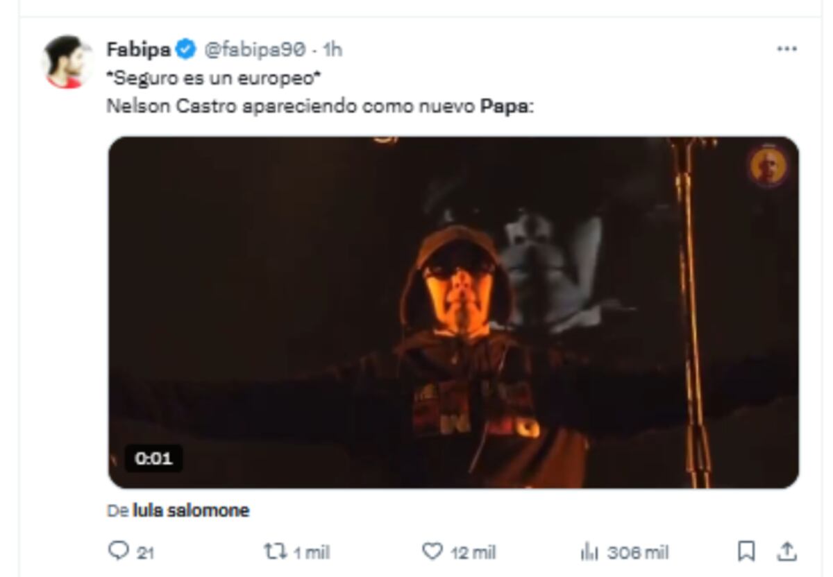 Los mejores memes del Papa. (Captura)
