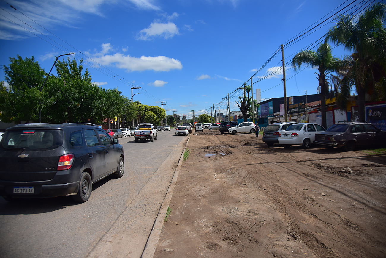 El proyecto contempla una traza más ancha con veredas y canteros. (Foto: Pedro Castillo / La Voz)