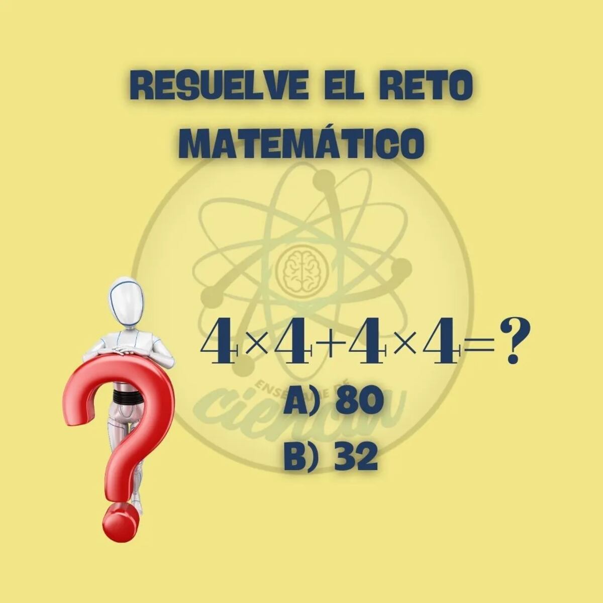 El reto visual.