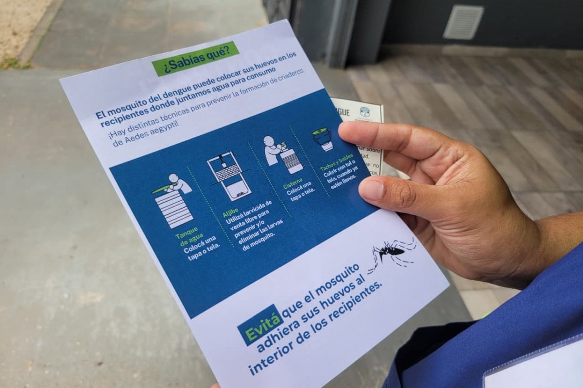 Dengue: campaña de prevención
