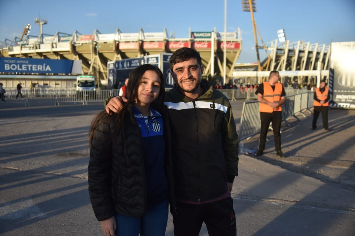 Cara 'e Cancha de Talleres en la previa del partido con Platense por la Liga Profesional. (Facundo Luque / La Voz)