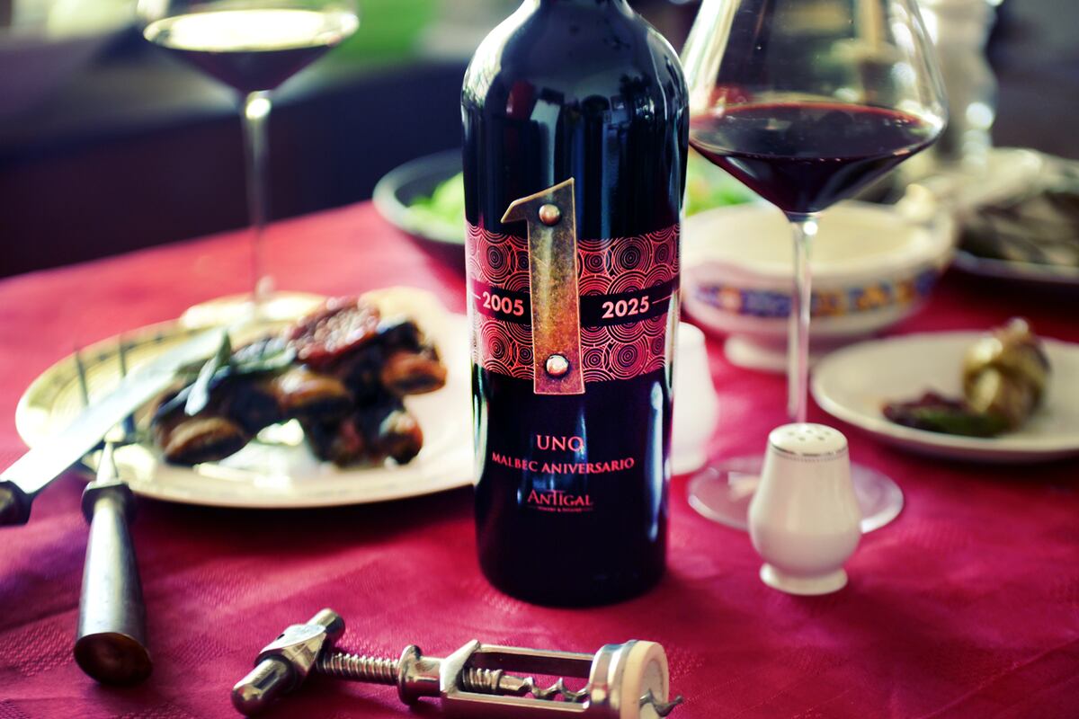 Antigal Malbec Aniversario 2025 Mendoza (Javier Ferreyra).