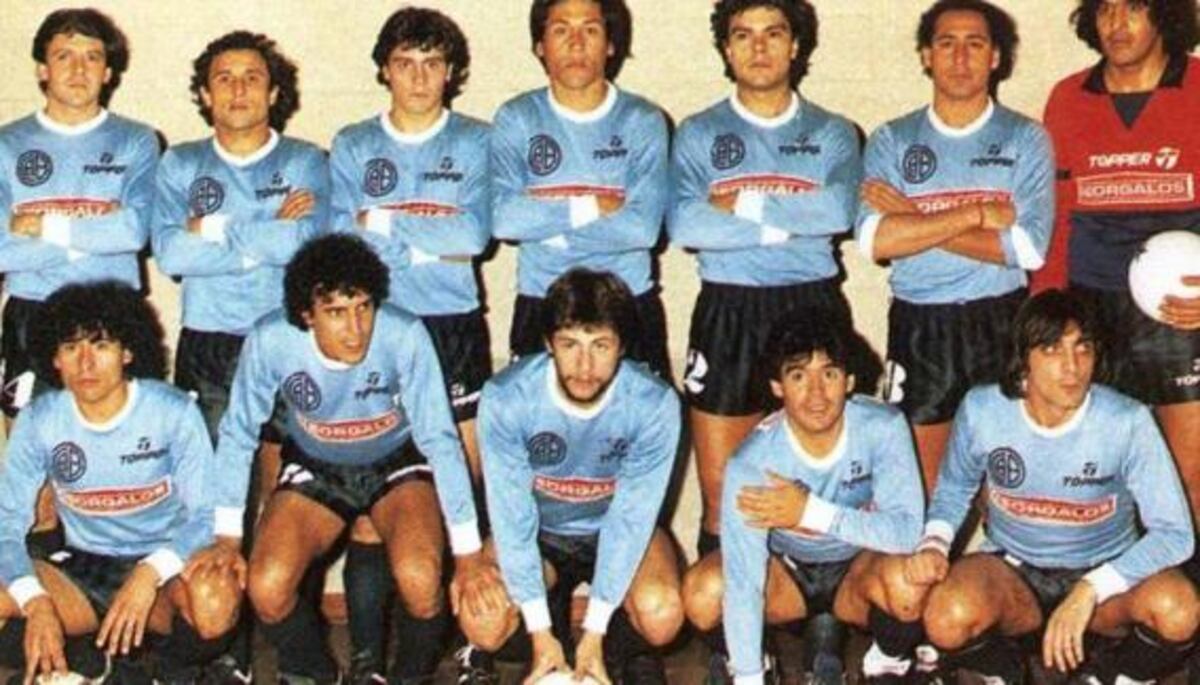 El día que Maradona jugó en Belgrano