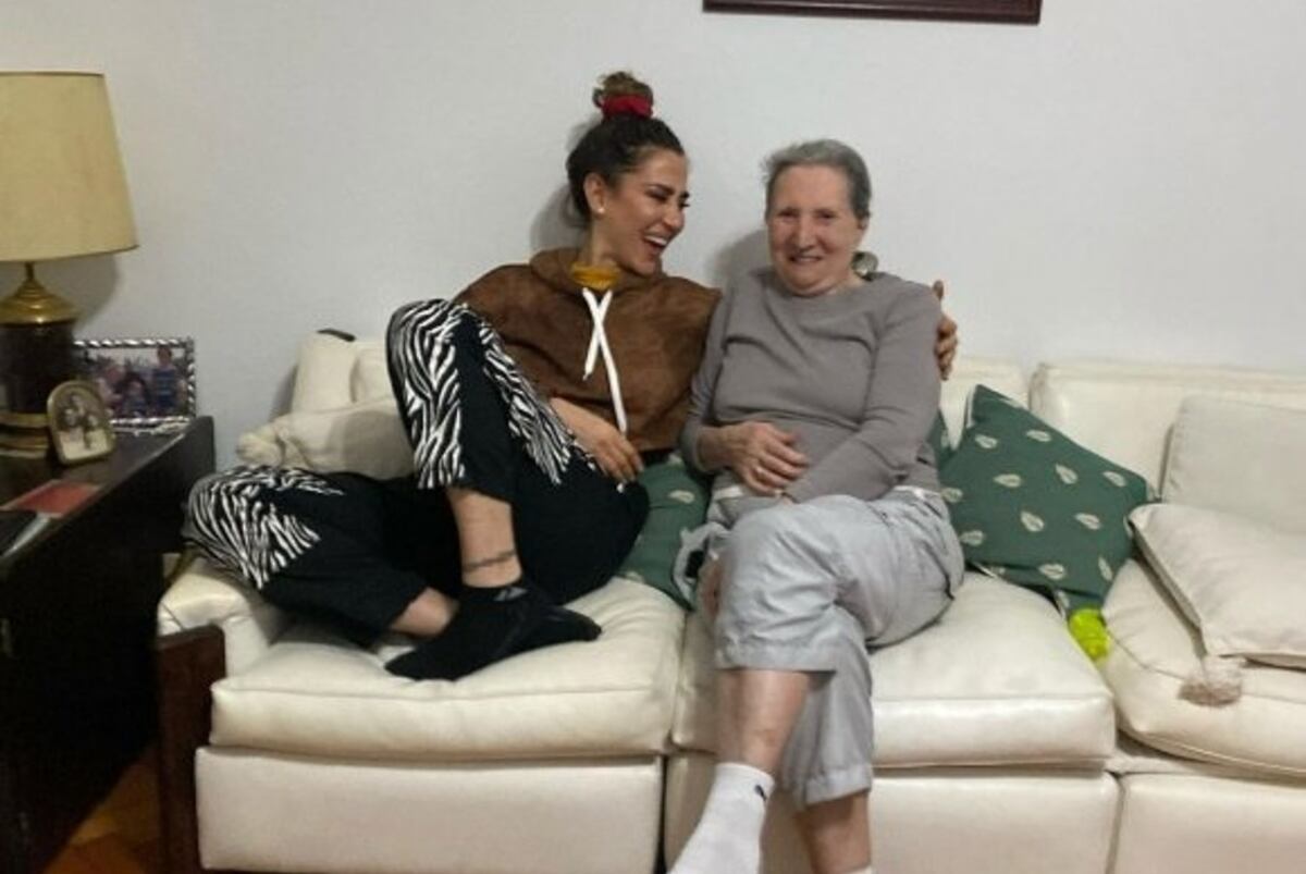 Jimena Barón y su abuela Beba (Instagram).