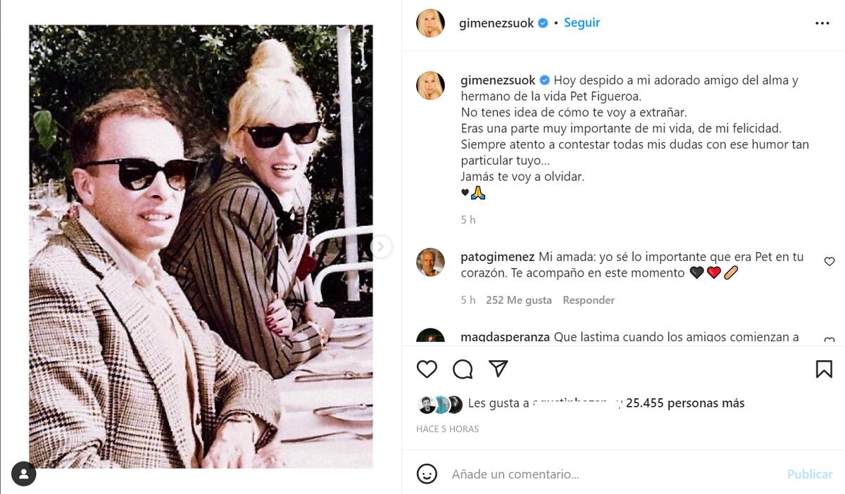 (Insatgram Susana Giménez)
