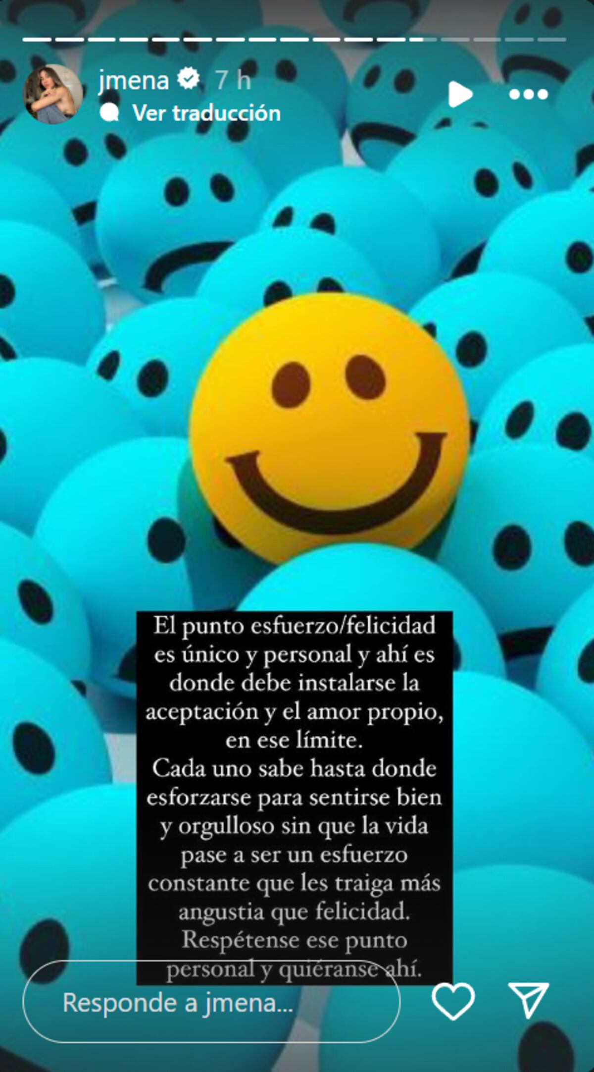 Jimena Barón y un mensaje sobre ejercicio, alimentación y amor propio. (Instagram Jimena Barón)