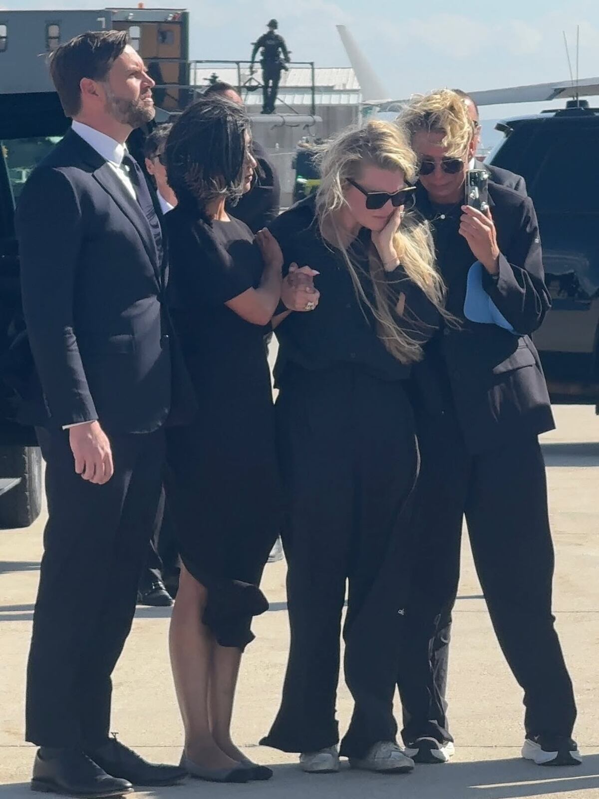 Posteo en Instagram de Erika Kirk, viuda de Charlie Kirk
