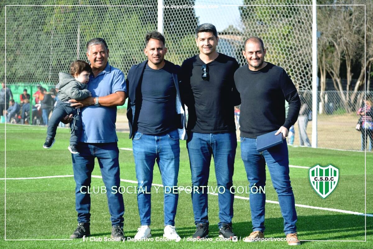 Alexis Olivera es el asesor del Club Social y Deportivo Colón de Colonia Caroya